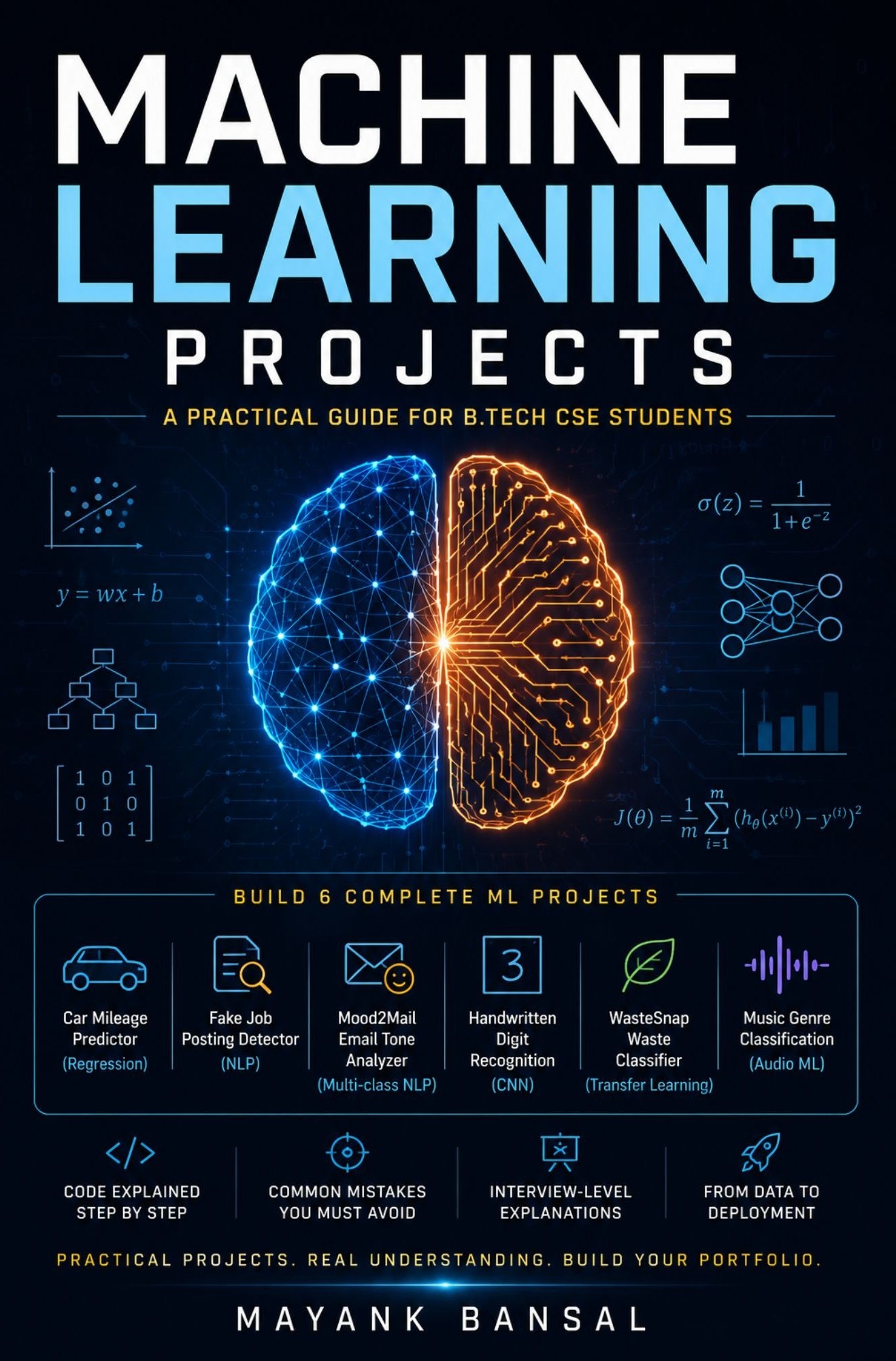 Machine Learning Projects: A Practical Guide for B.Tech CSE Students